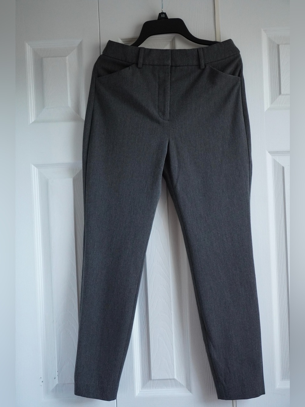 Express Editor Skinny Pants Gray Size 0 Short